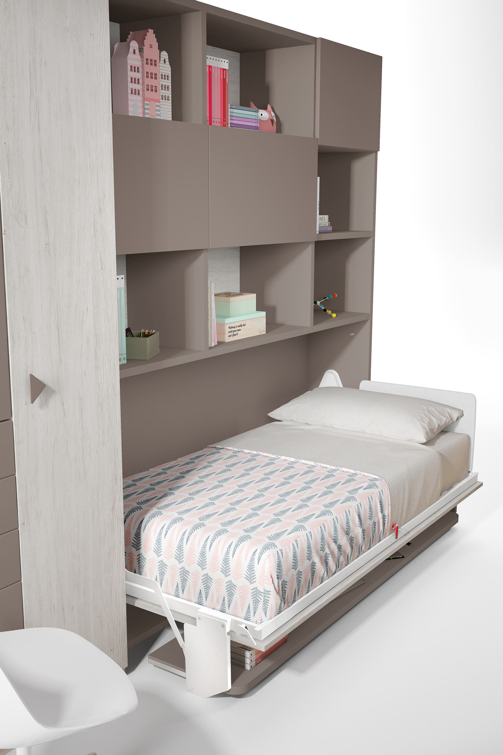 Space Deskbed The London Wallbed Company, Single Wall Bed With Desk Uk