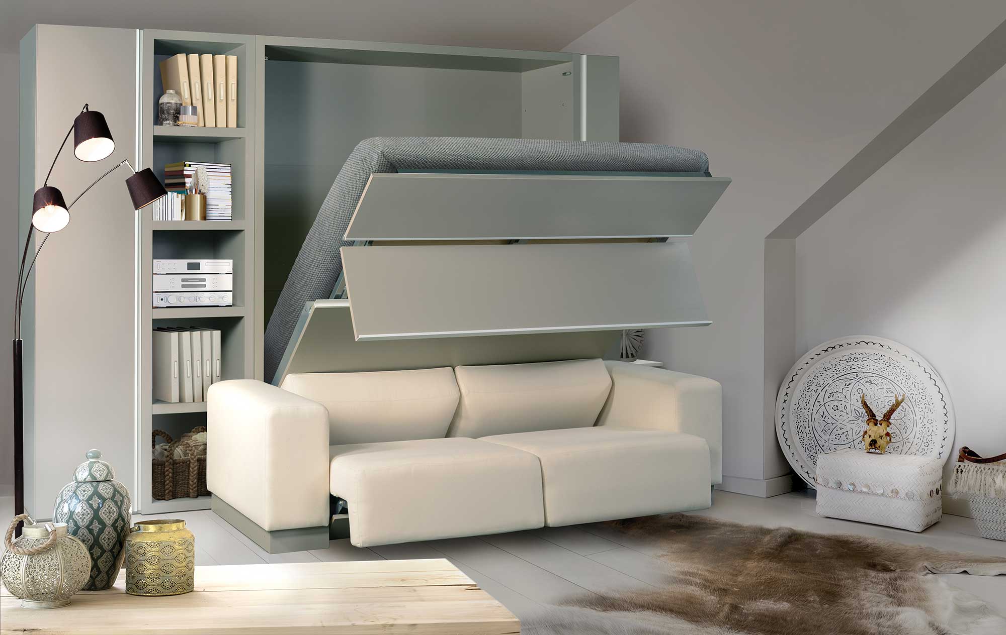 Comfort Sofa Wallbed The London, Murphy Bed And Comfortable Sofa In One